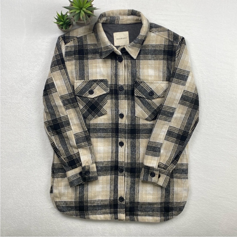 Thread & Supply Flannel Shirt Jacket